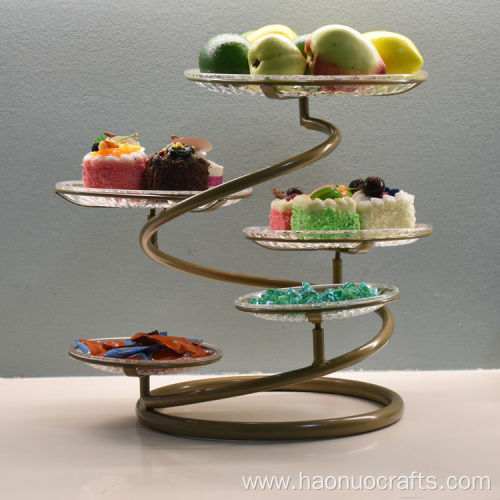 wrought iron fruit living room afternoon tea tray